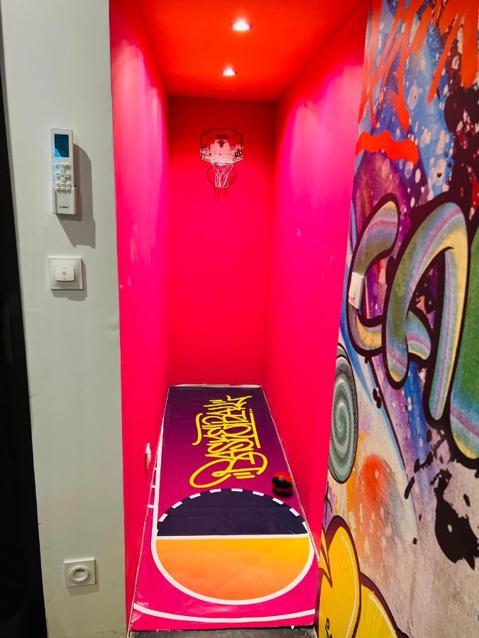 Capsule Street Art - Sauna- Jacuzzi - Playstation 5 - Billard - Netflix - Home Cinema - Terrasse Ντουαί Εξωτερικό φωτογραφία